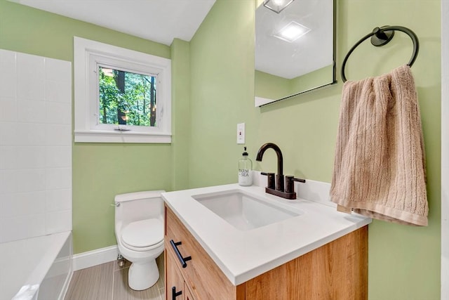 26 Beacon St, Amesbury, MA 01913 - full bathroom with vanity and  shower combination