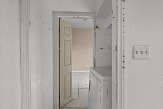 interior space featuring separate washer and dryer