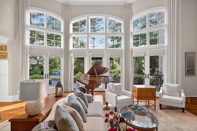 9 High Ridge Dr, Mattapoisett, MA 02739 - sunroom / solarium featuring french doors and plenty of natural light