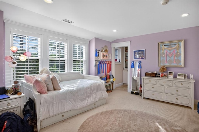 9 High Ridge Dr, Mattapoisett, MA 02739 - bedroom featuring light colored carpet and recessed lighting