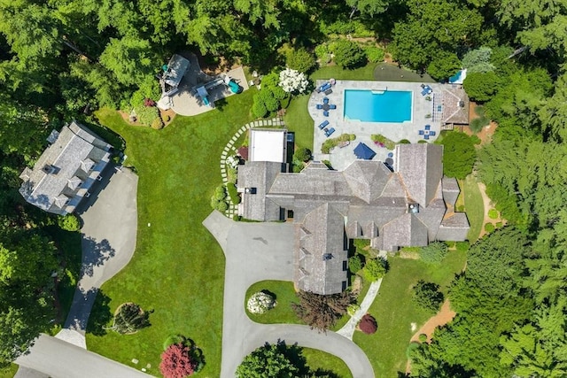 9 High Ridge Dr, Mattapoisett, MA 02739 - aerial view of property and surrounding area with a pool
