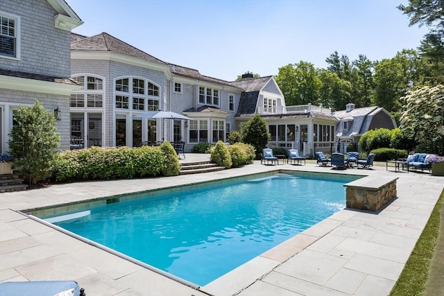 9 High Ridge Dr, Mattapoisett, MA 02739 - outdoor pool with a patio