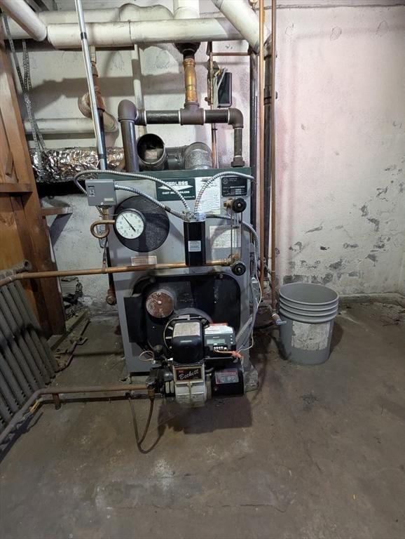 utilities with a heating unit