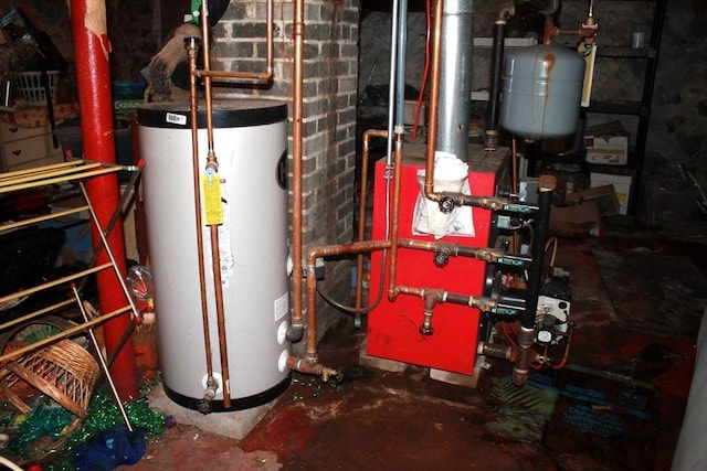 64 Garfield Ave, Woburn, MA 01801 - utility room with water heater