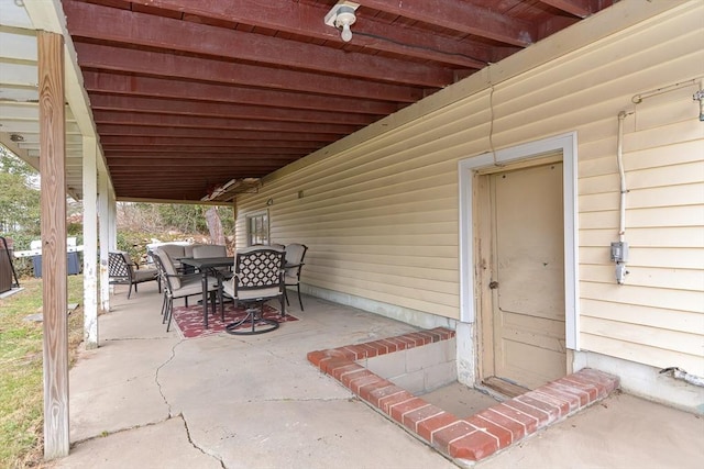 197 N St, Mattapoisett, MA 02739 - view of patio / terrace featuring outdoor dining area and grilling area