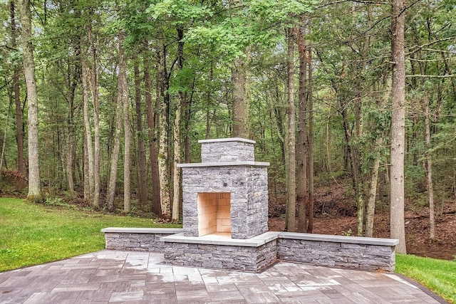 view of home's community featuring a patio