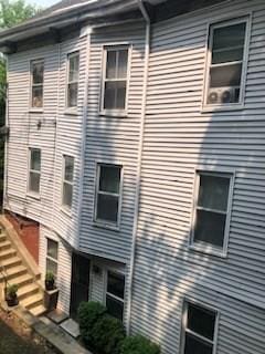 81 Bellevue Ave, Haverhill, MA 01832 - view of side of property with stairway