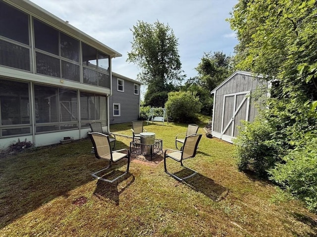625 Middleboro Ave, Taunton, MA 02718 - view of grassy yard featuring a sunroom