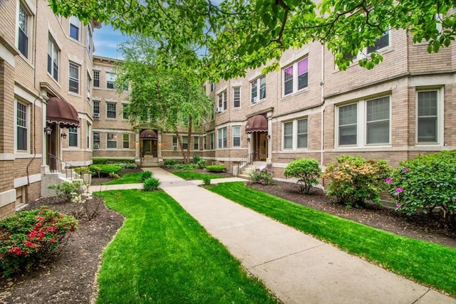 60 Dwight Unit 2, Brookline, MA 02446 - view of property's community with a yard
