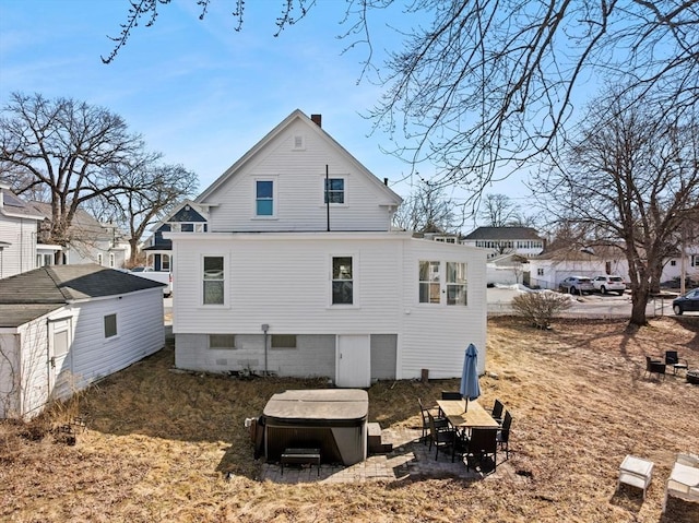 view of back of house