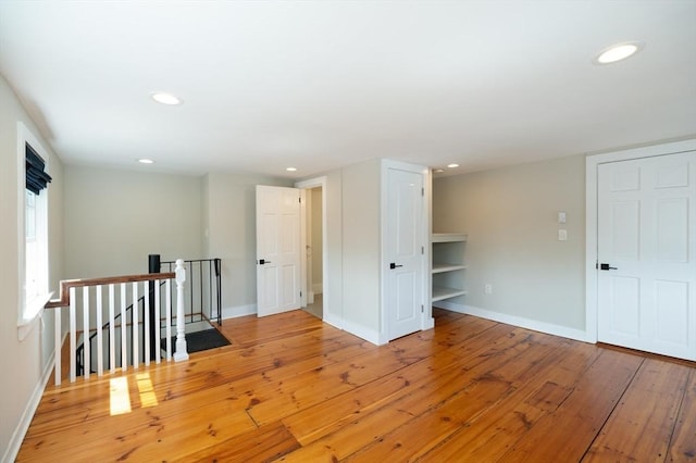 2 Court St Unit 3, Newburyport, MA 01950 - empty room with light wood finished floors and recessed lighting