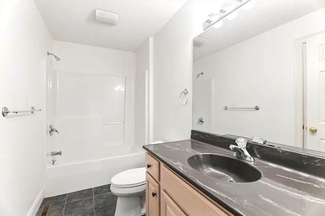102 Pinehurst Dr Unit 102, East Longmeadow, MA 01028 - full bath featuring toilet, tile patterned floors, vanity, and shower / tub combination