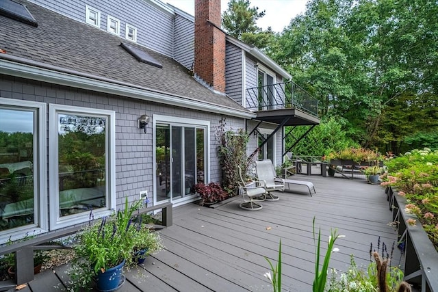 view of deck