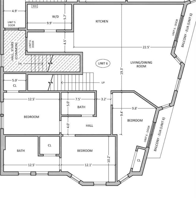 7 Wordsworth Unit Ph6, Boston, MA 02128 - property floor plan
