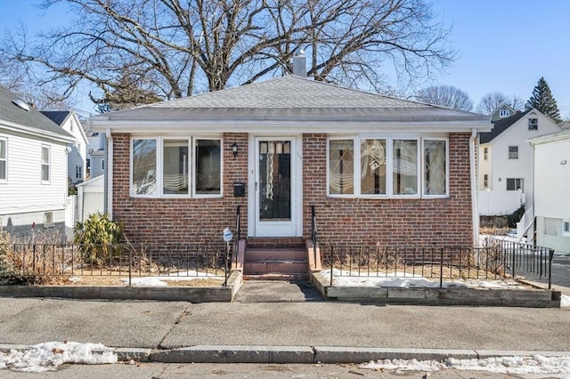 view of bungalow