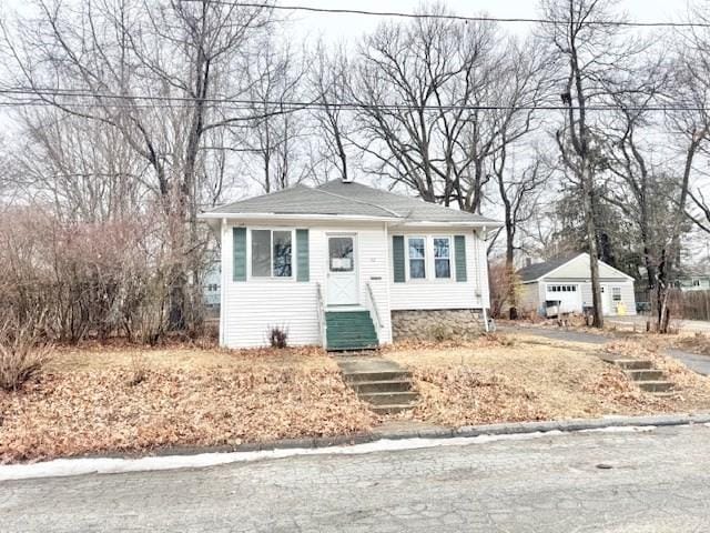 view of bungalow-style house