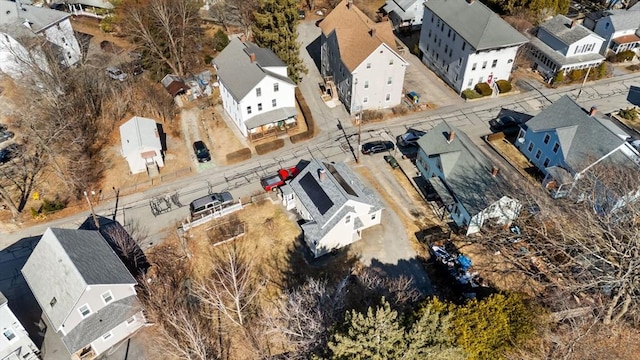 birds eye view of property featuring a residential view