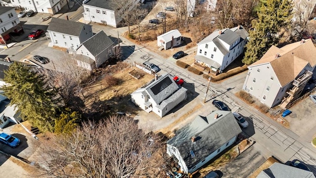 drone / aerial view featuring a residential view