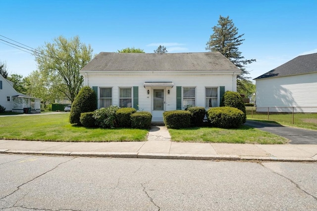 view of bungalow-style house