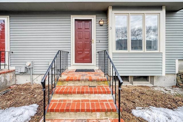 view of property entrance