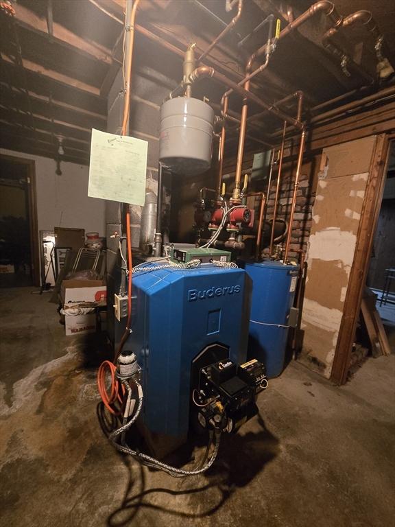 utilities featuring a heating unit