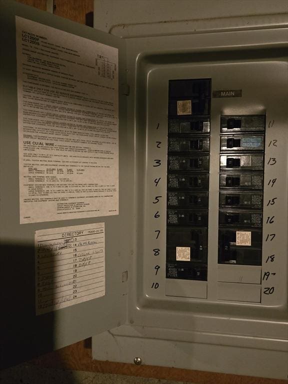 utilities featuring electric panel