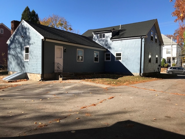 view of rear view of house