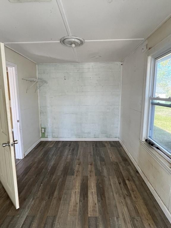 83 Shore Ave, Wareham, MA 02571 - empty room with dark wood-style flooring