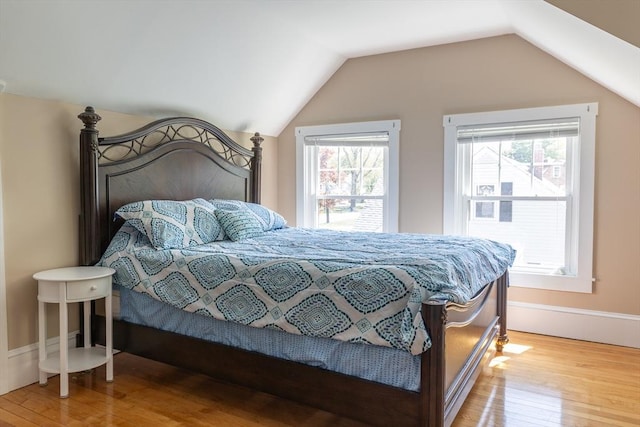 103 Maple Rd, Longmeadow, MA 01106 - bedroom featuring wood finished floors and lofted ceiling