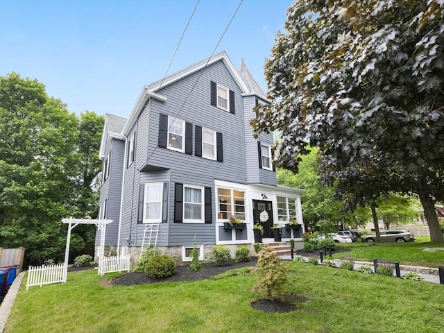 34 Rockland St, Melrose, MA 02176 - view of front of home