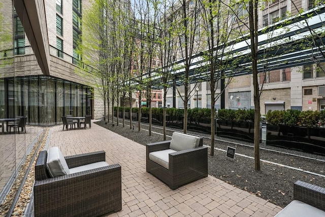580 Washington St Unit 1214, Boston, MA 02111 - view of patio