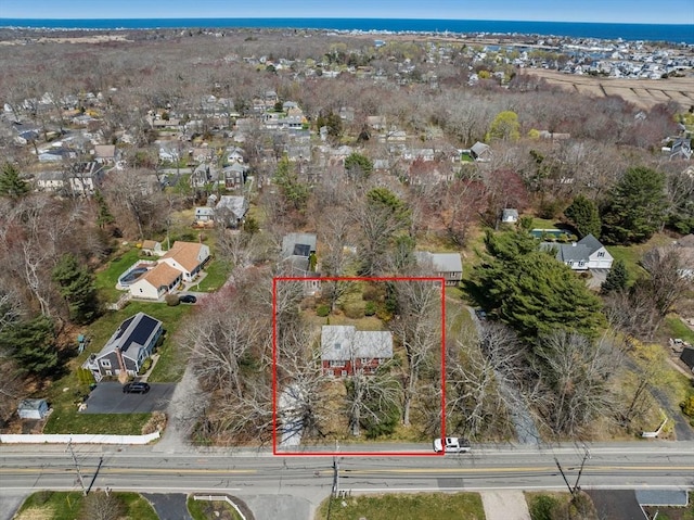 bird's eye view featuring a residential view