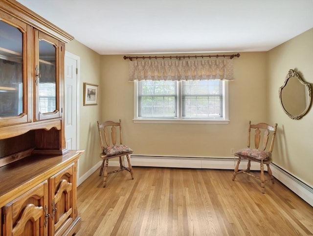 442 Purchase St, Easton, MA 02375 - living area with light wood-type flooring