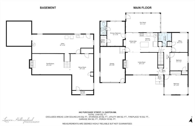 442 Purchase St, Easton, MA 02375 - floor plan / room layout