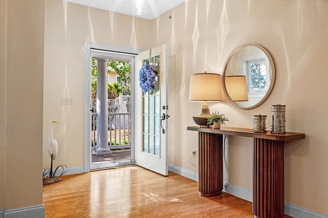 16 Green St Unit 11, Ipswich, MA 01938 - foyer with wood finished floors and baseboards