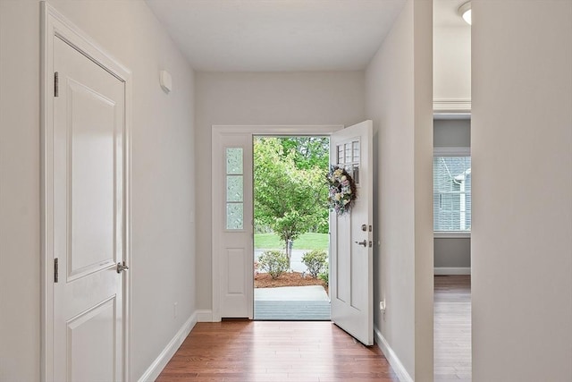 295 Sewall St Unit 295, Boylston, MA 01505 - foyer entrance featuring wood finished floors and baseboards