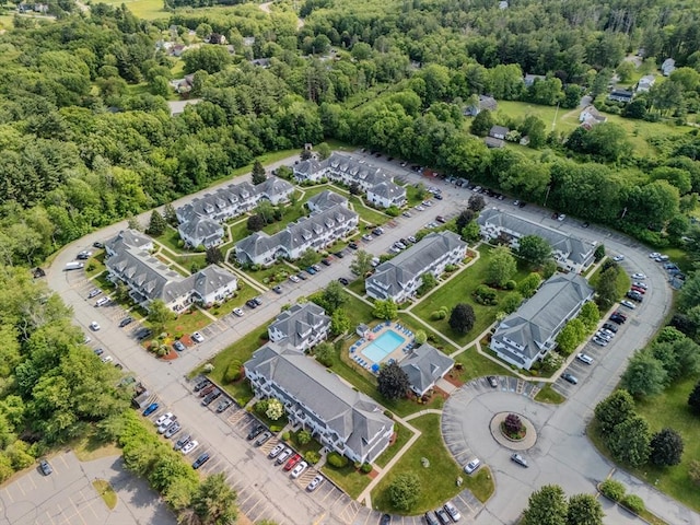 360 Littleton Unit D1, Chelmsford, MA 01824 - aerial view of a forest