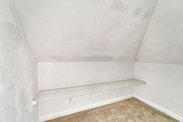 360 Littleton Unit D1, Chelmsford, MA 01824 - bonus room featuring vaulted ceiling, carpet, and baseboards