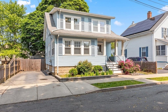 21 Ames, Lynn, MA 01905 - view of front of home with a porch
