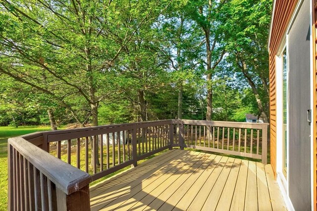 235 Groton Rd, Chelmsford, MA 01863 - view of wooden deck