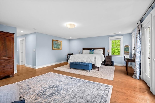 26 Downing Rd, Lexington, MA 02421 - bedroom featuring light wood finished floors, recessed lighting, and baseboards
