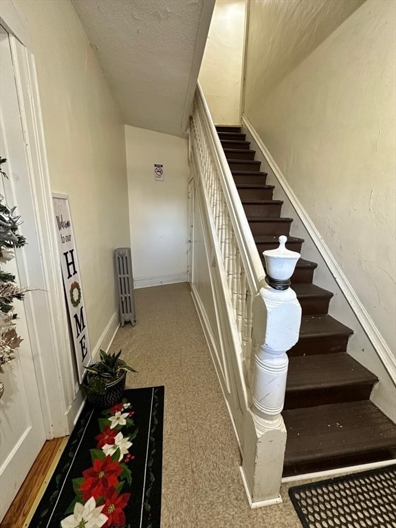 view of stairs