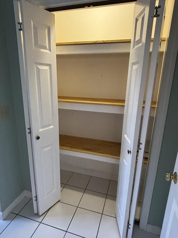 view of closet