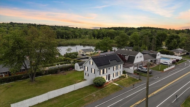 701 Nashua Rd, Dracut, MA 01826 - aerial view at dusk of a water view