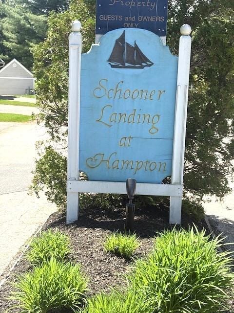 66 Schooner Lndg Unit 66, Hampton, NH 03842 - view of community / neighborhood sign