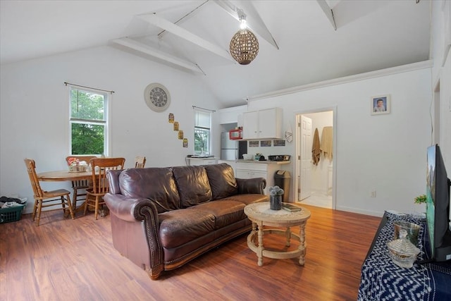 452 Nathan Ellis Hwy, Mashpee, MA 02649 - living area featuring light wood-type flooring and baseboards