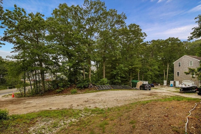 452 Nathan Ellis Hwy, Mashpee, MA 02649 - view of yard with driveway