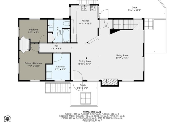 452 Nathan Ellis Hwy, Mashpee, MA 02649 - view of room layout