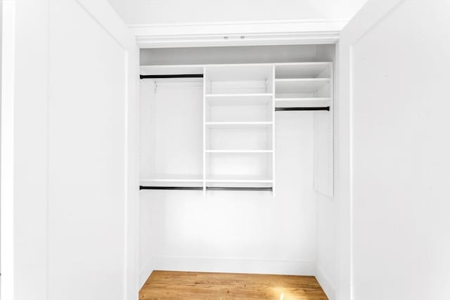 view of closet