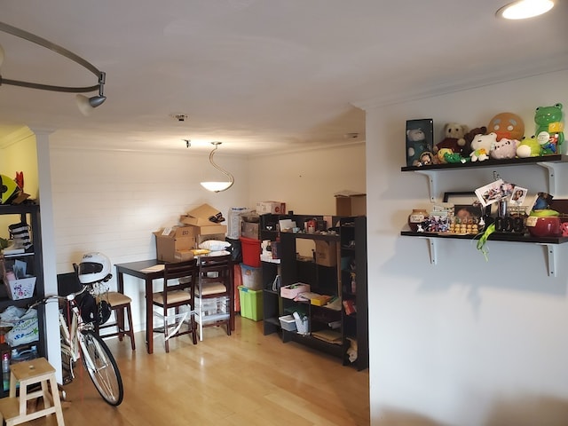 view of storage room